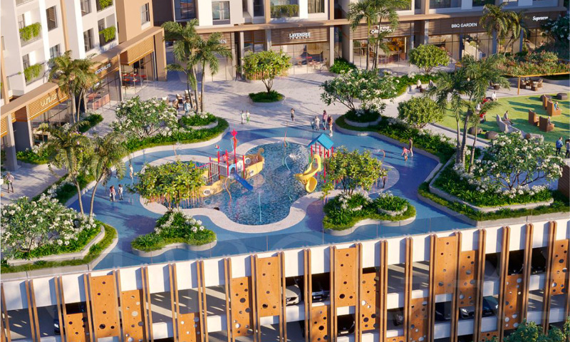 Tiện ích căn hộ Eaton Park trong nội khu dành cho cư dân nhí 