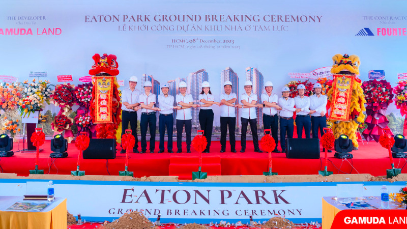 Tiềm năng của dự án Eaton Park đến từ sự uy tín của chủ đầu tư Gamuda Land 