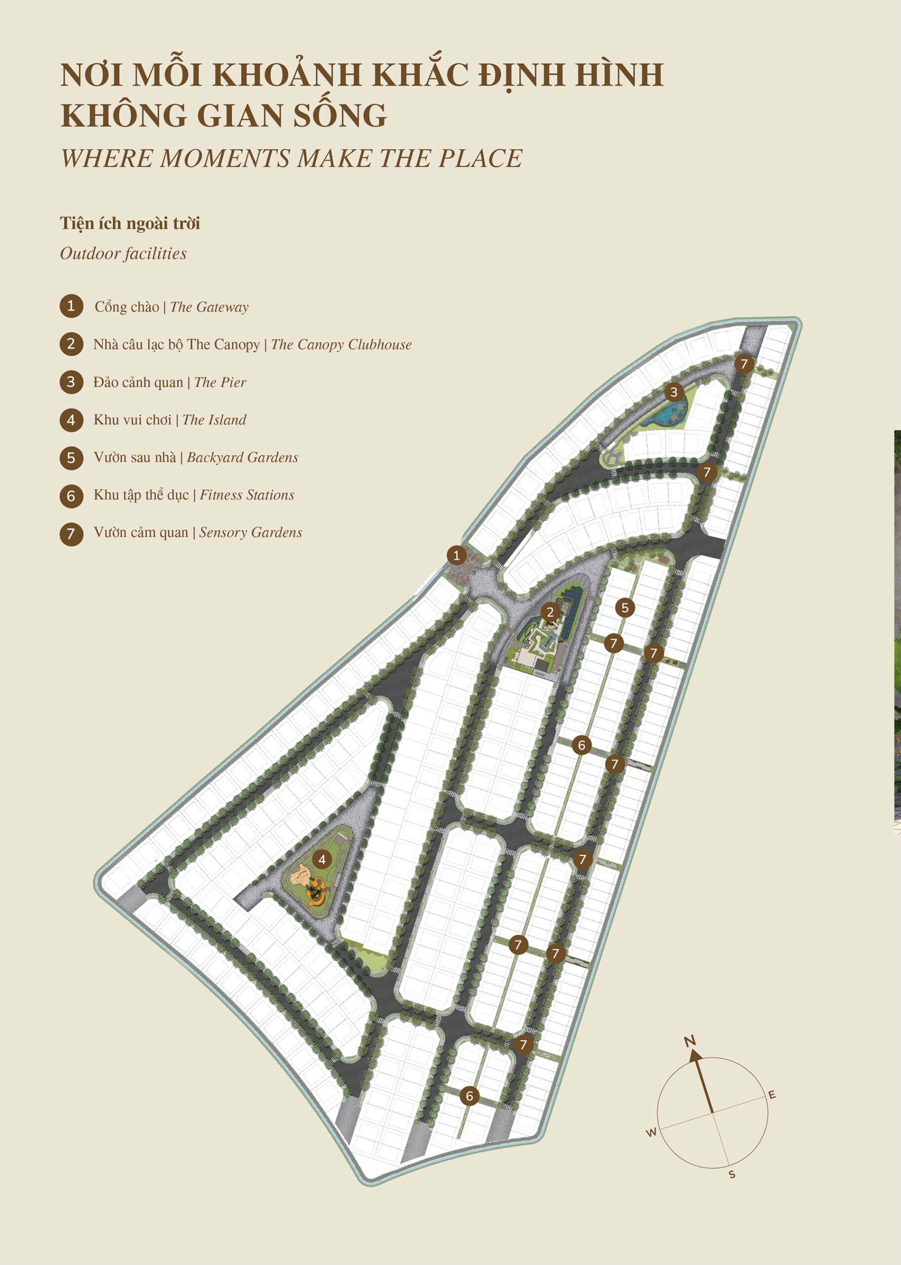 TIỆN ÍCH DỰ ÁN NHÀ PHỐ THE ORCAHRD