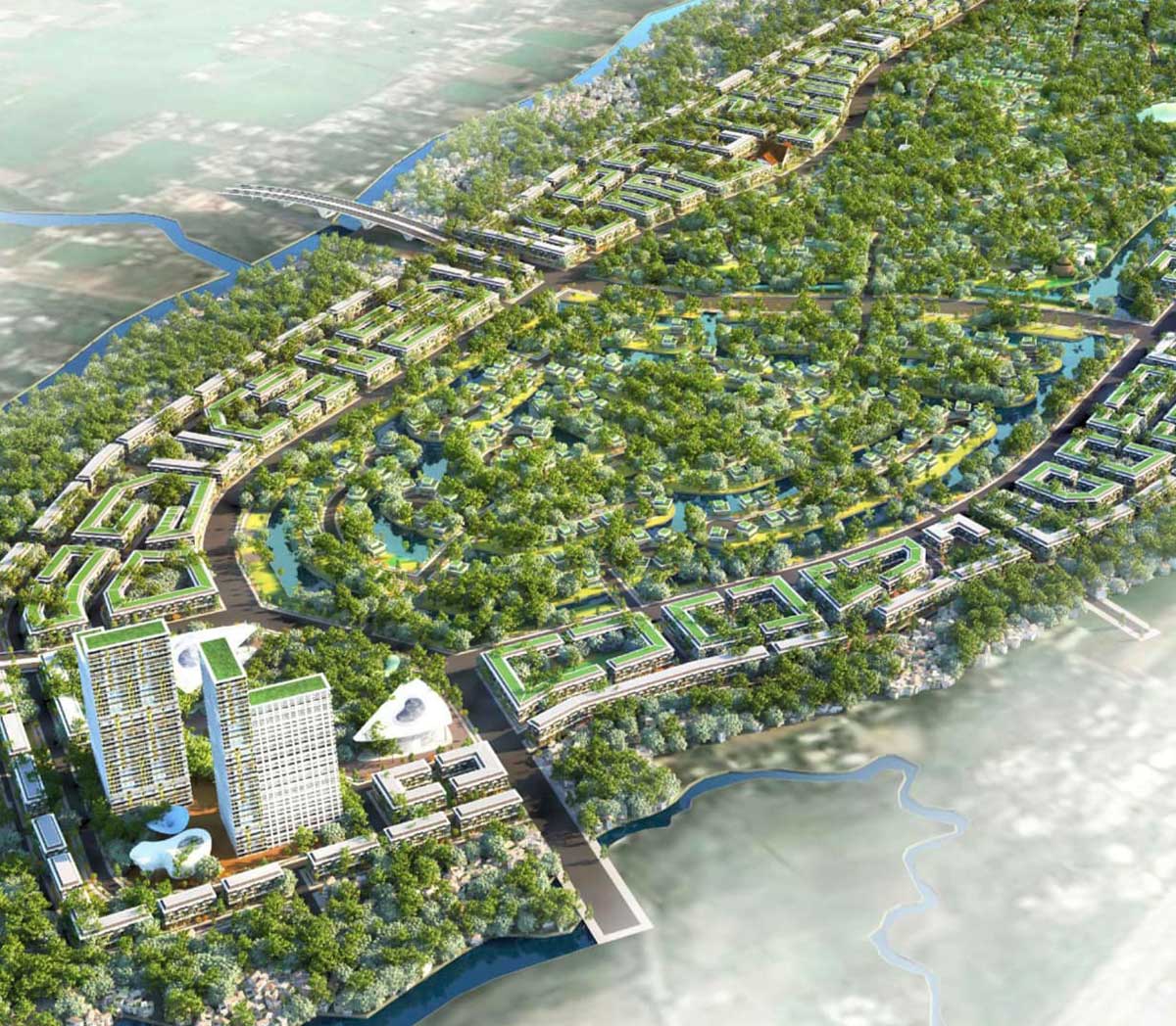 Toàn cảnh Eco Retreat Long An