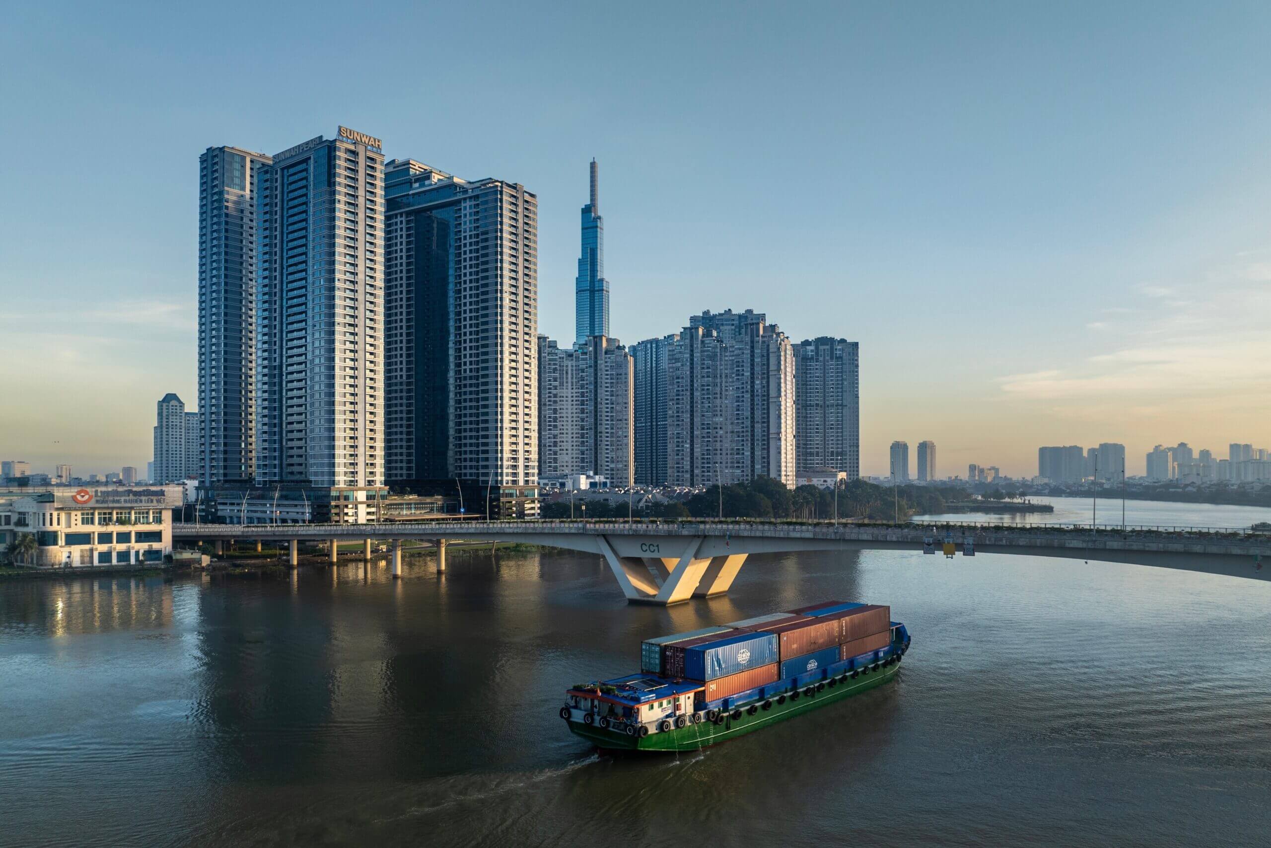 Tiến độ xây dựng mới nhất căn hộ chung cư Sunwah Pearl quận Bình Thạnh 7