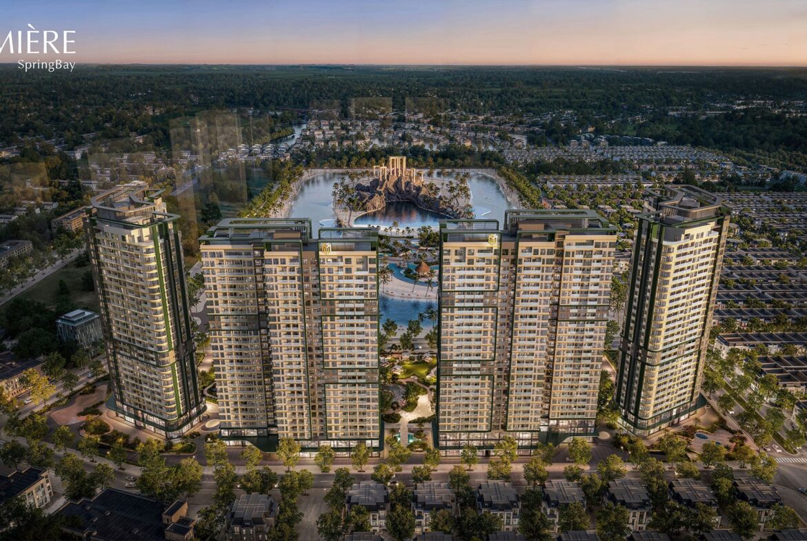Lumiere Spring Bay toa lac tai vi tri dac dia bac nhat ngay trung tam dai do thi Vinhomes Ocean Park 2