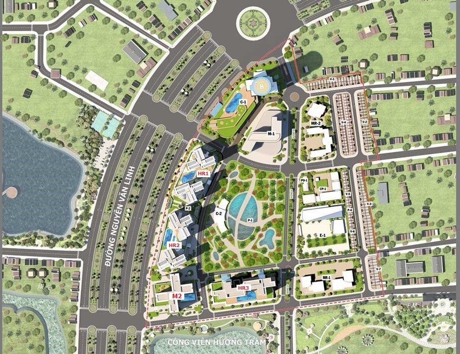 Mặt bằng 7 tòa tháp căn hộ thuộc dự án Eco Green Sài Gòn Mặt bằng 7 tòa tháp căn hộ thuộc dự án Eco Green Sài Gòn