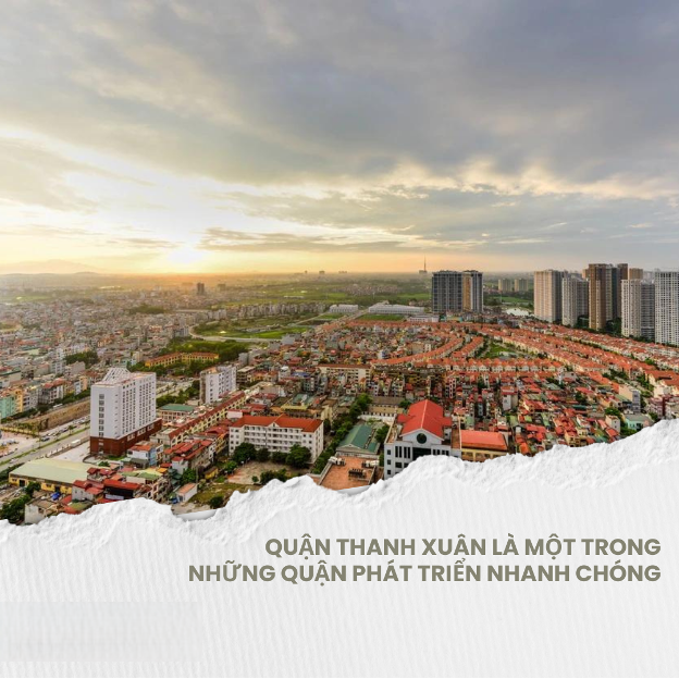 Biệt thự, liền kề quận Thanh Xuân đang được nhiều người quan tâm.