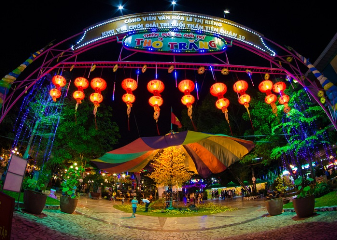 Công viên Thỏ Trắng là địa điểm vui chơi nổi tiếng tại Quận 10