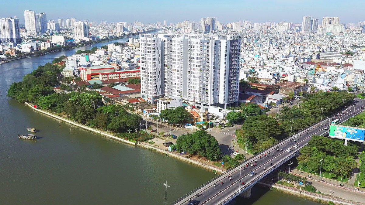 Hình ảnh thực tế chung cư Riva Park quận 4