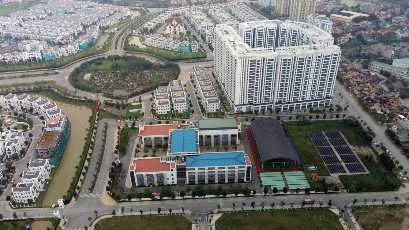 Một góc phường Phúc Đồng quận Long Biên