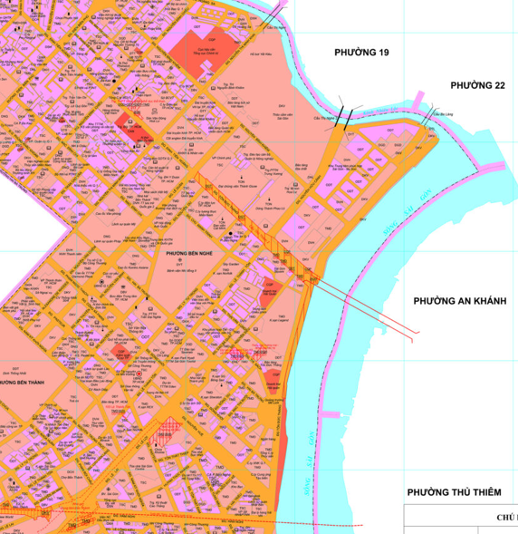Bản đồ quy hoạch phường Bến Nghé