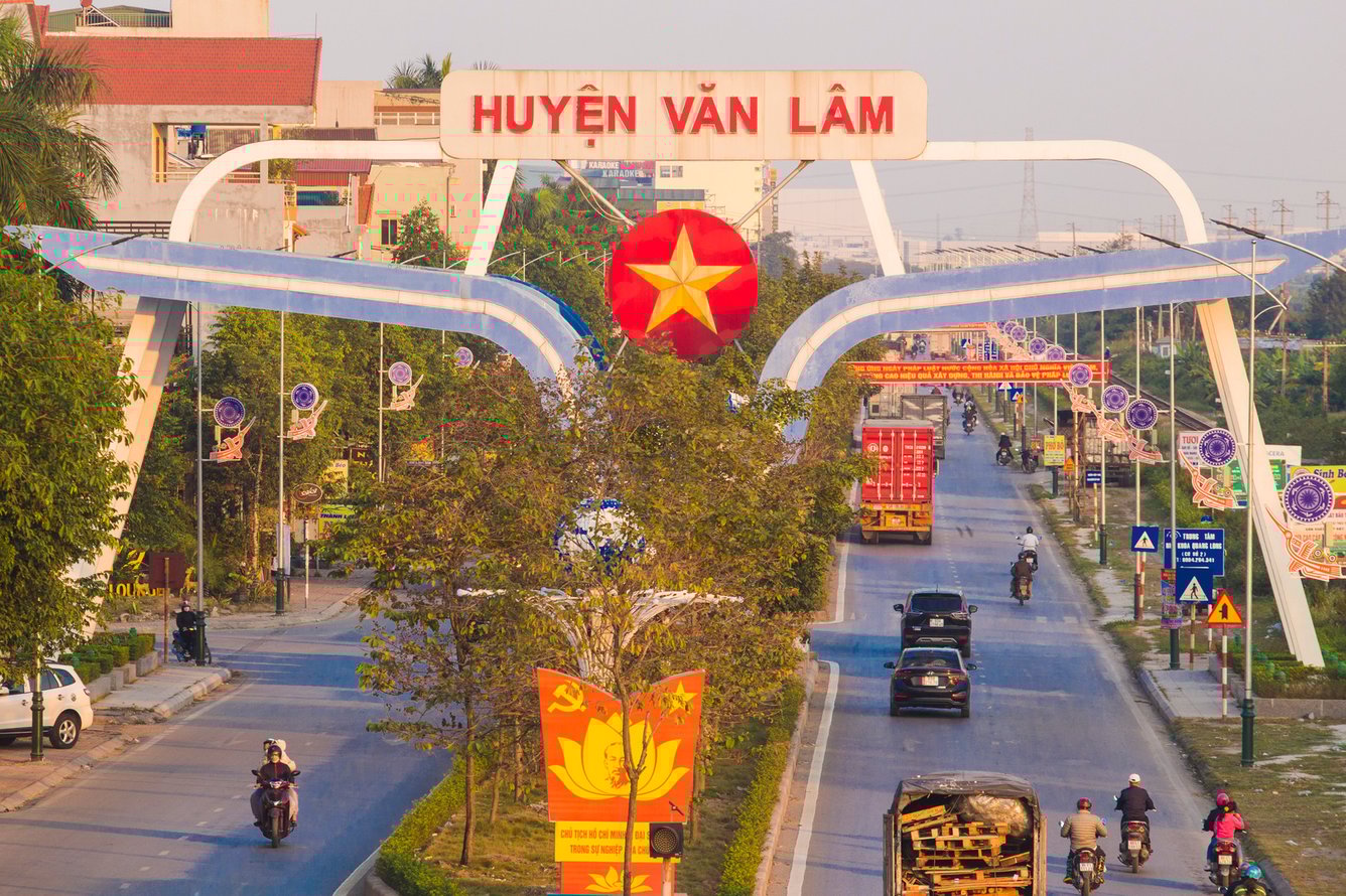 Huyện Văn Lâm được coi là “trái tim” của tỉnh Hưng Yên Huyện Văn Lâm được coi là “trái tim” của tỉnh Hưng Yên