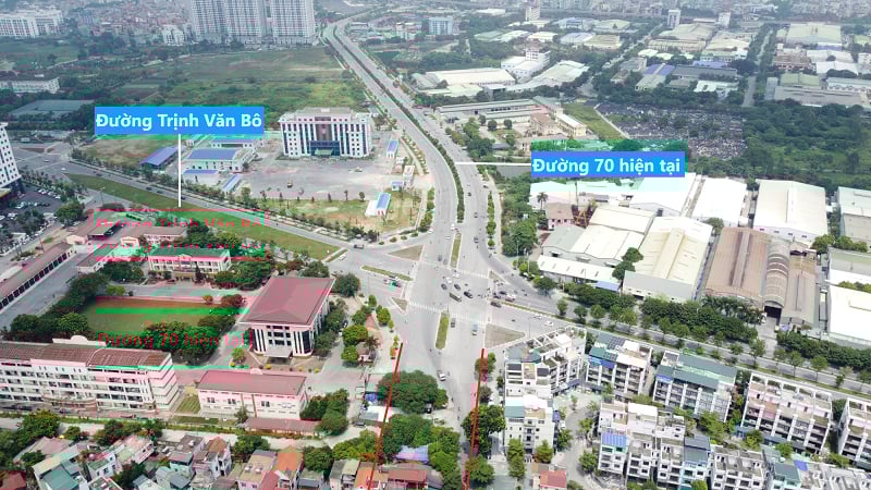 Đường Trịnh Văn Bô kéo dài Đường Trịnh Văn Bô kéo dài