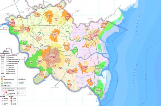 Bản đồ tổng quan quy hoạch Thái Bình giai đoạn 2021 - 2030