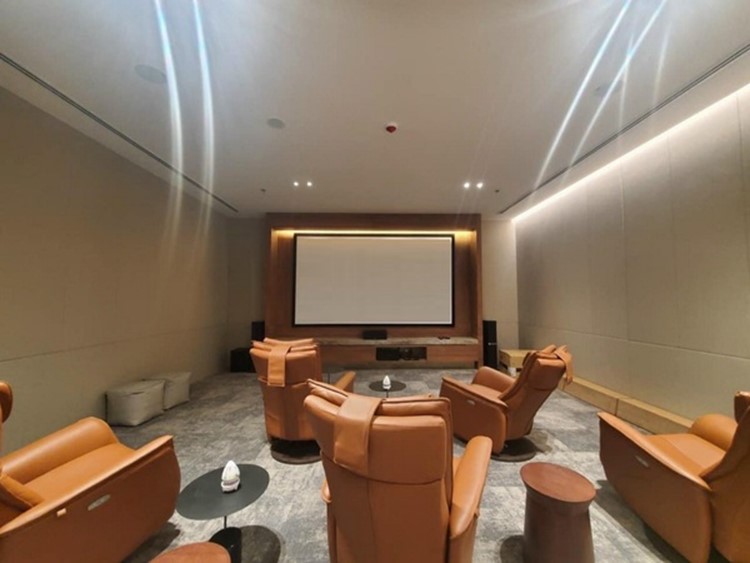 Khu vực phòng chiếu phim tại chung cư The River Thủ Thiêm