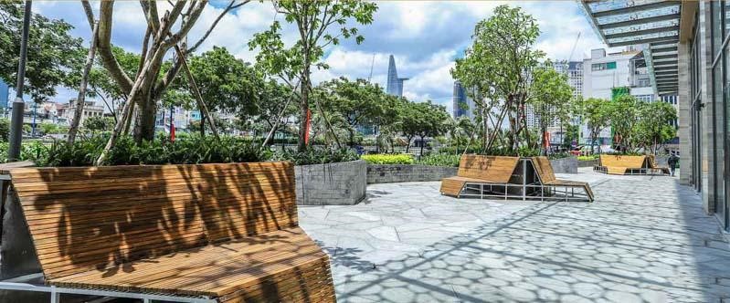 Công viên nội khu chung cư Millennium Công viên nội khu chung cư Millennium