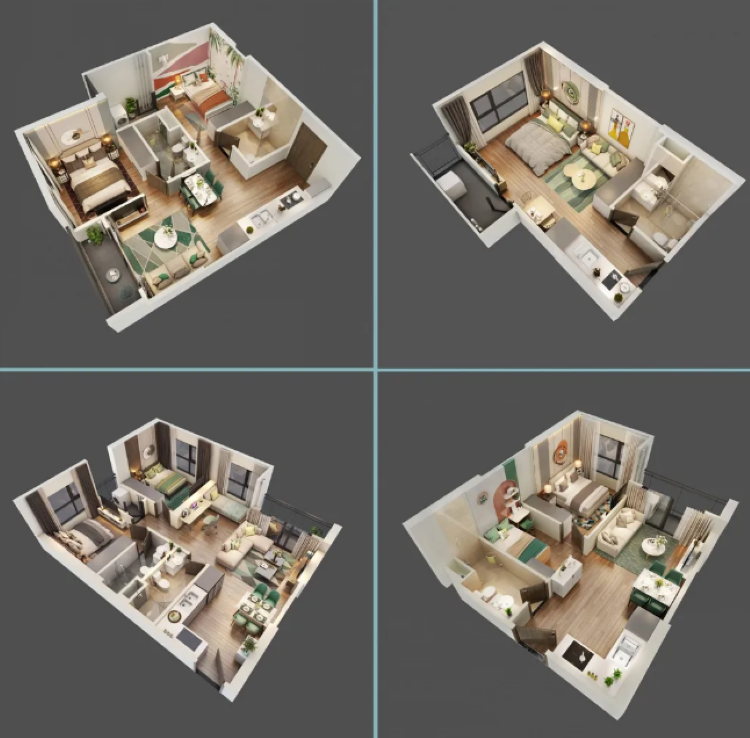 Đa dạng loại hình căn hộ tại phân khu The Sakura