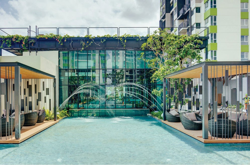 Tòa Lotus tại Vista Verde Capitaland
