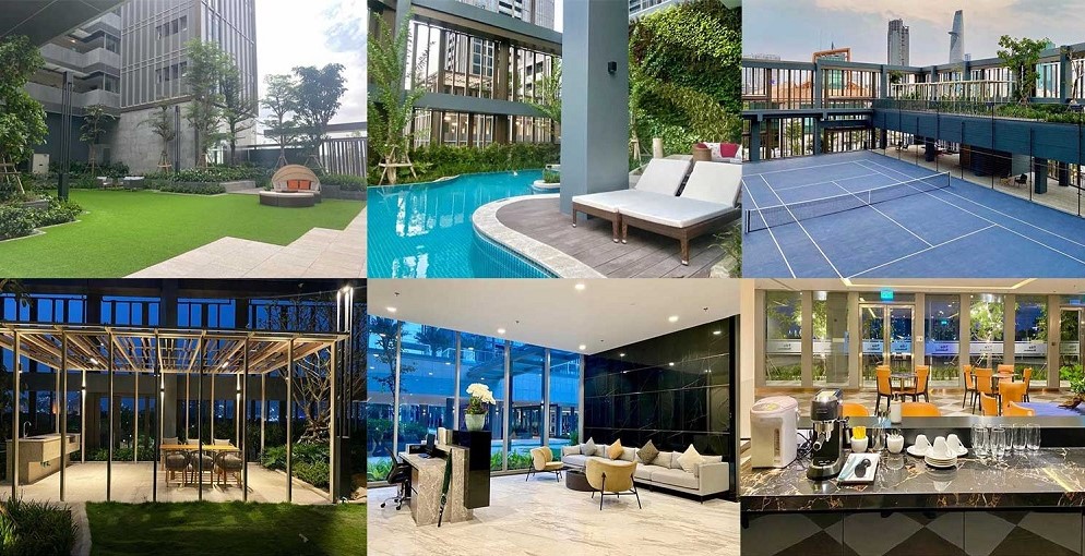 Không gian tiện ích chung cư Empire City TP Thủ Đức