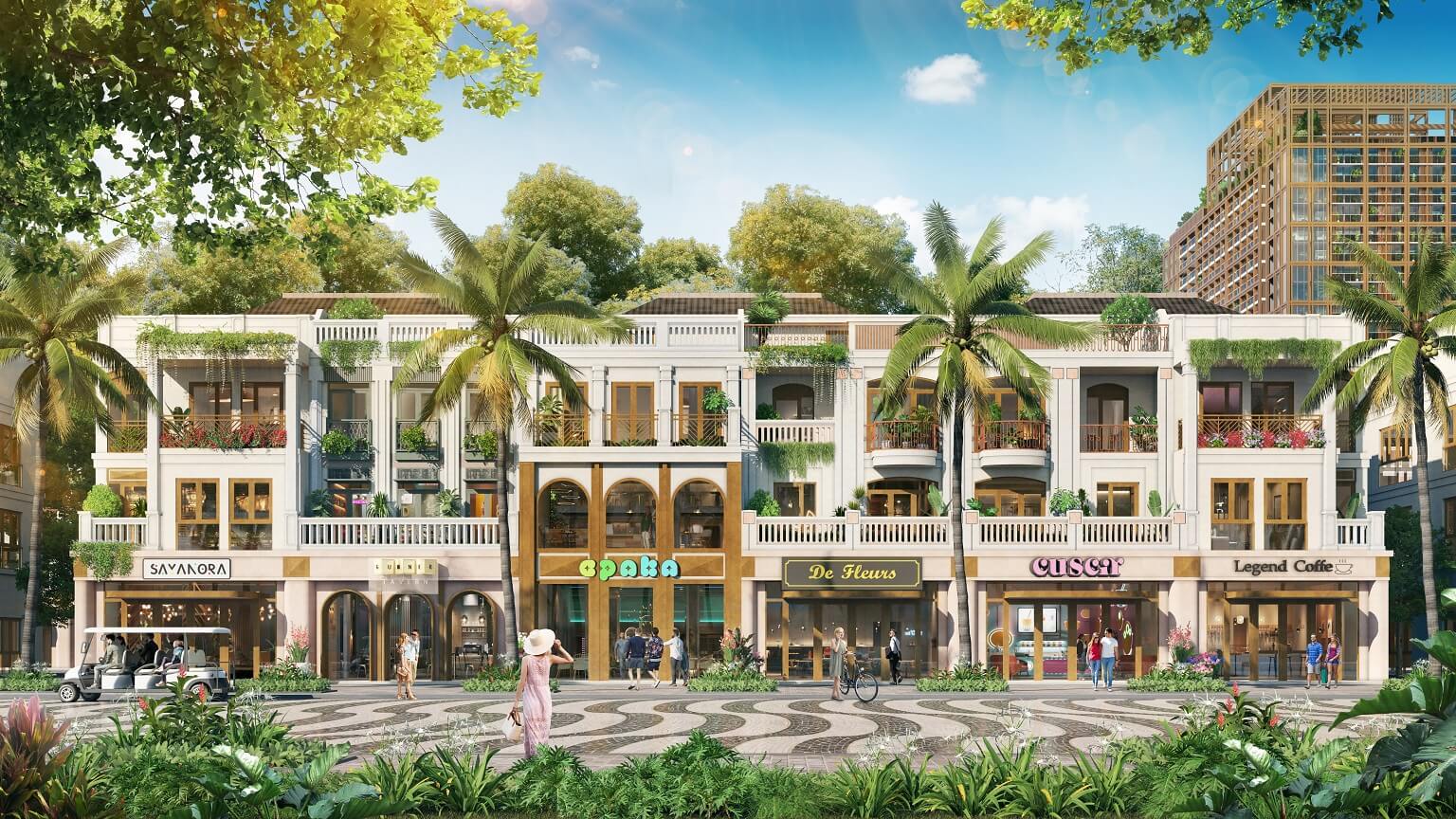 shophouse xanh island cat ba sun group 1