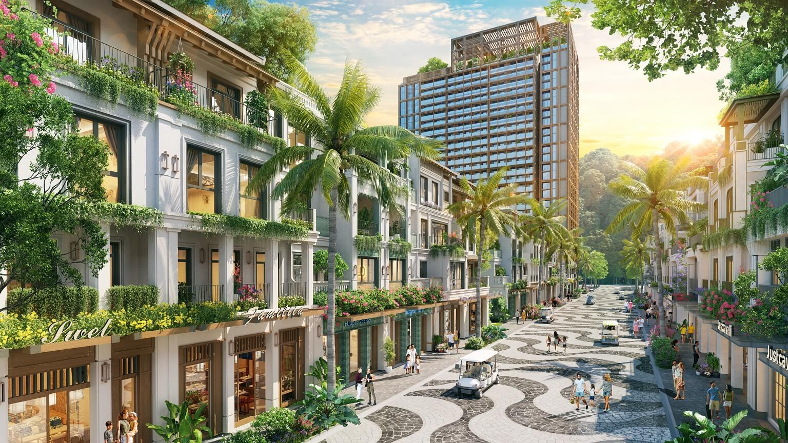 shophouse xanh island cat ba sun group 2
