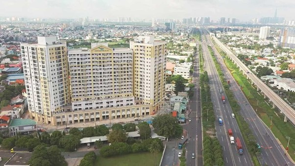Khu tổ hợp Centum Wealth nằm tại “vị trí vàng” quận 9 TP Thủ Đức